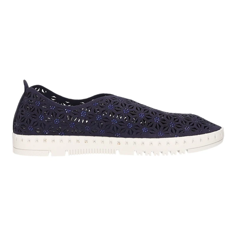 2GO Fashion Slipper/Kletthalbschuh luftdurchlässig (durchbrochenes/geflochtenes Obermaterial)