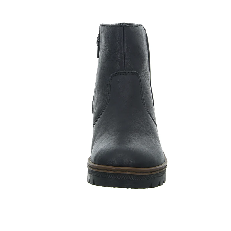 Rieker Schlupf-/Reißverschlußstiefelette Warmfutter bis 35mm Absatz (casual)