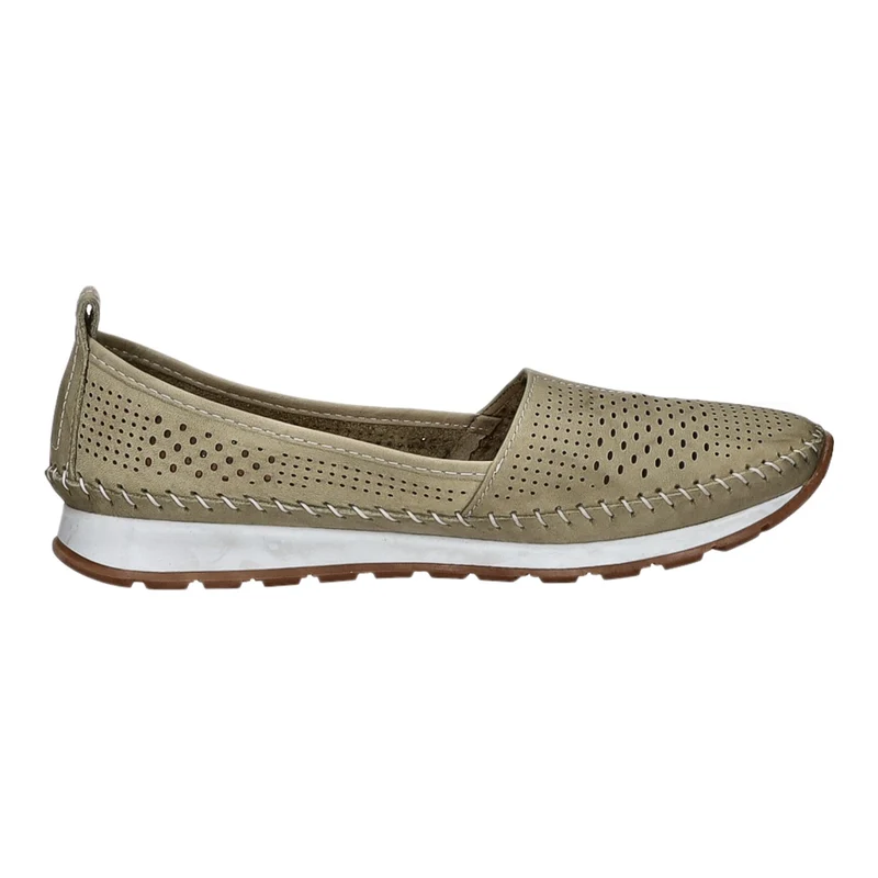 Cosmos Comfort Slipper/Kletthalbschuh luftdurchlässig (durchbrochenes/geflochtenes Obermaterial)