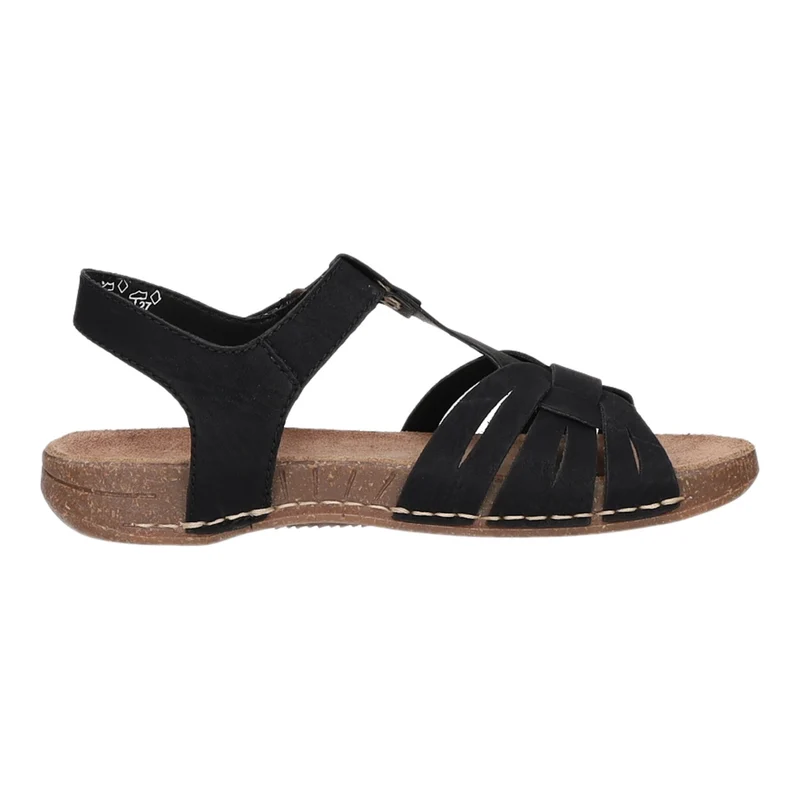 Rieker Sandalette mit Mehrweite bis 30mm Sohlenhöhe