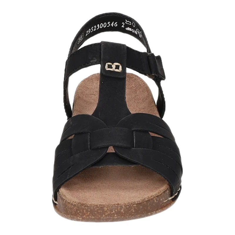 Rieker Sandalette mit Mehrweite bis 30mm Sohlenhöhe