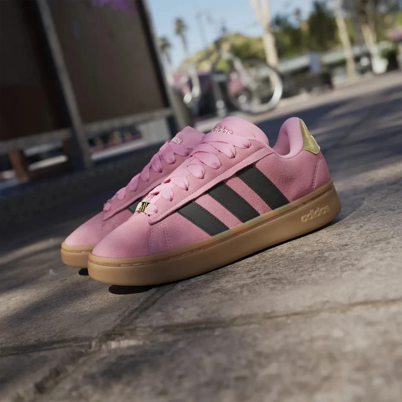adidas Grand Court Alpha 00s Sneaker - Zapato Mujer (blipink/cblack/goldmit, 38 2/3)