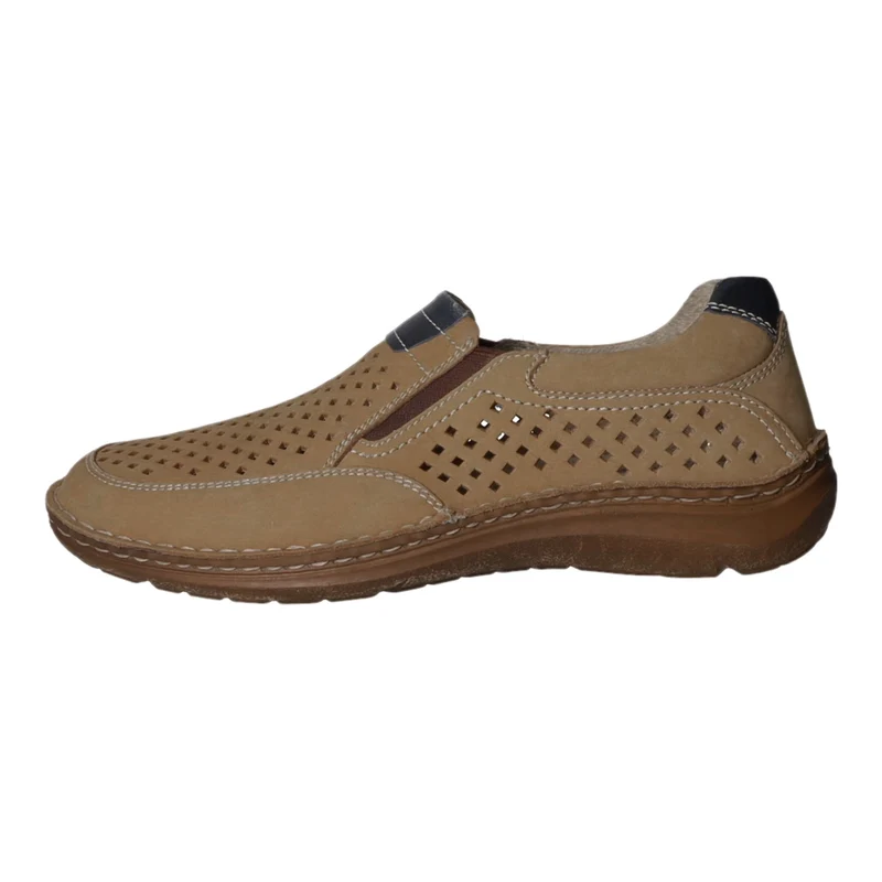 scarbello Slipper/Kletthalbschuh luftdurchlässig (durchbrochenes/geflochtenes Obermaterial)