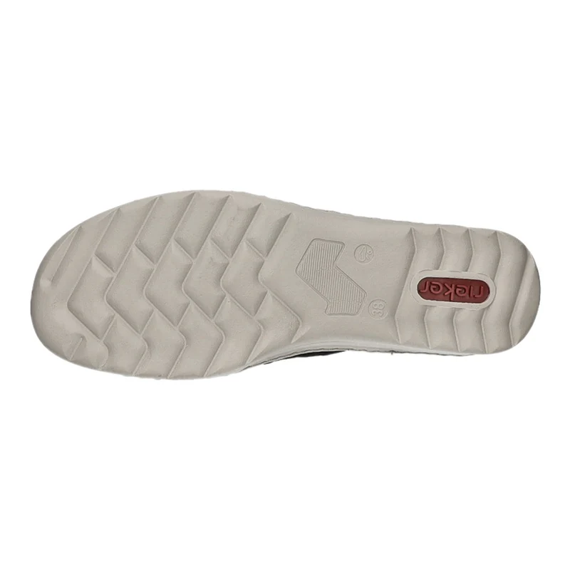 Rieker Slipper/Kletthalbschuh luftdurchlässig (durchbrochenes/geflochtenes Obermaterial)