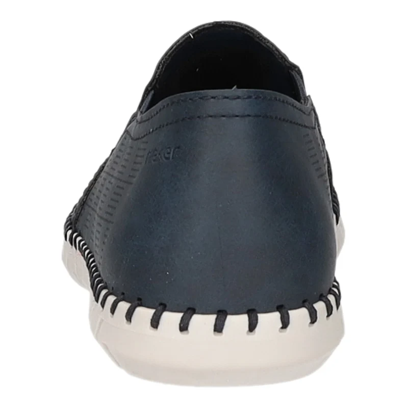 Rieker Slipper/Kletthalbschuh luftdurchlässig (durchbrochenes/geflochtenes Obermaterial)