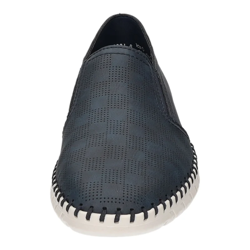 Rieker Slipper/Kletthalbschuh luftdurchlässig (durchbrochenes/geflochtenes Obermaterial)