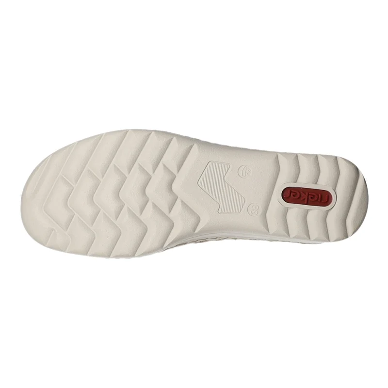Rieker Slipper/Kletthalbschuh luftdurchlässig (durchbrochenes/geflochtenes Obermaterial)