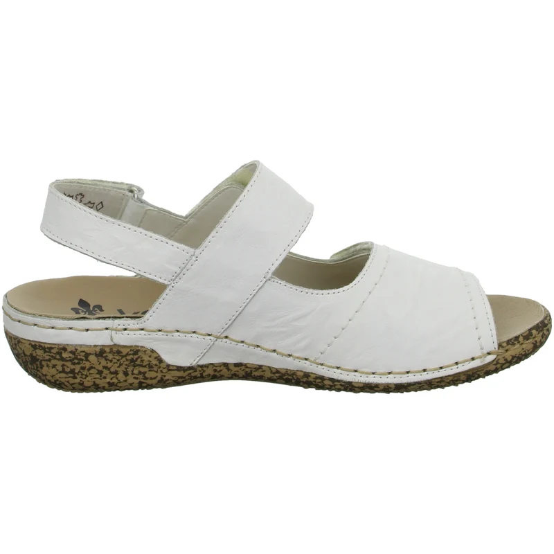 Rieker Sandalette mit Mehrweite bis 30mm Sohlenhöhe