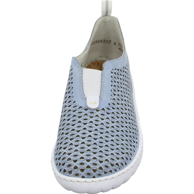 Rieker Slipper/Kletthalbschuh luftdurchlässig (durchbrochenes/geflochtenes Obermaterial)