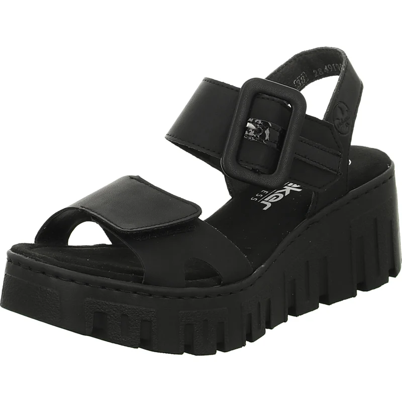 Rieker Keil Sandalette ab 30mm Sohlenhöhe