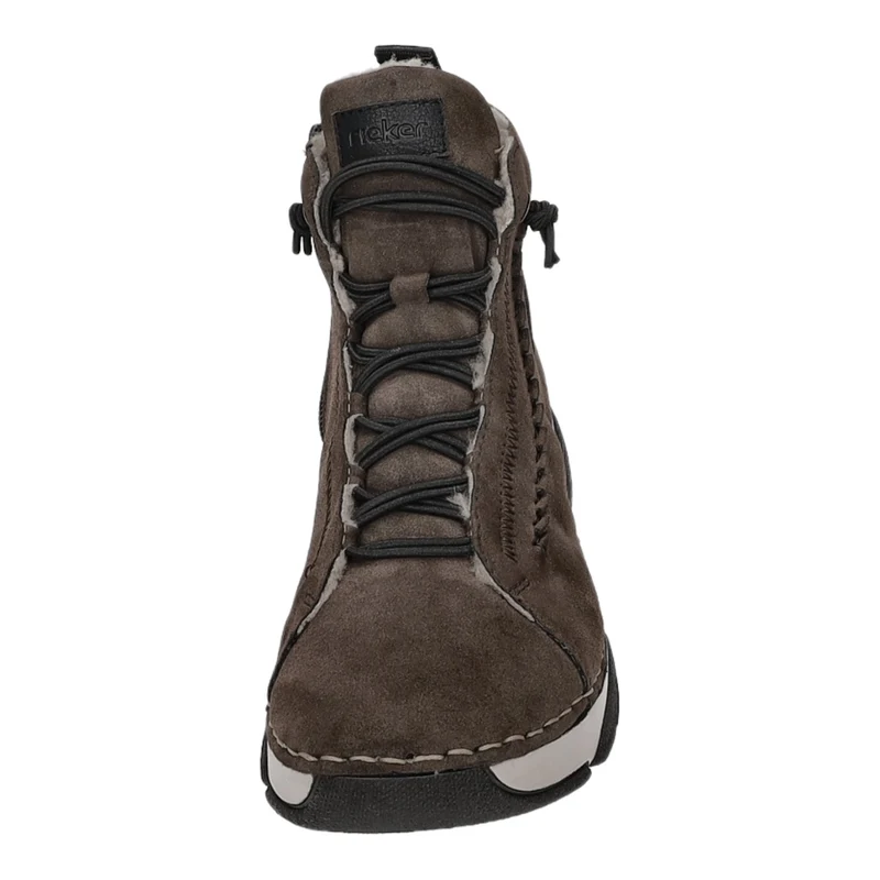 Rieker Schlupf-/Reißverschlußstiefelette Warmfutter bis 35mm Absatz (casual)