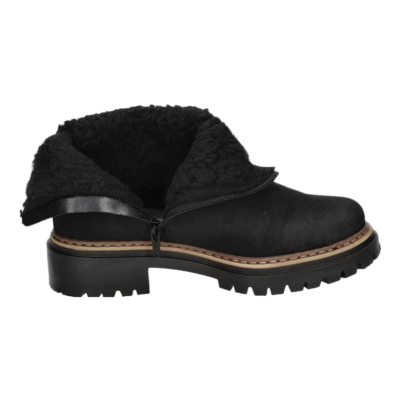 Rieker Schlupf-/Reißverschlußstiefelette Warmfutter bis 35mm Absatz (casual)