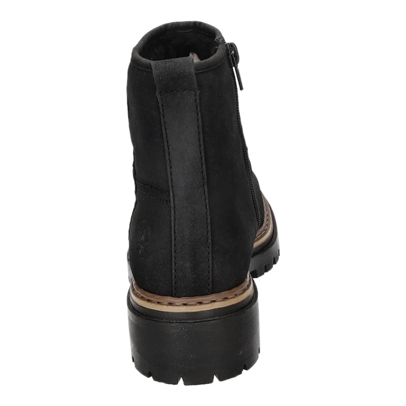 Rieker Schlupf-/Reißverschlußstiefelette Warmfutter bis 35mm Absatz (casual)