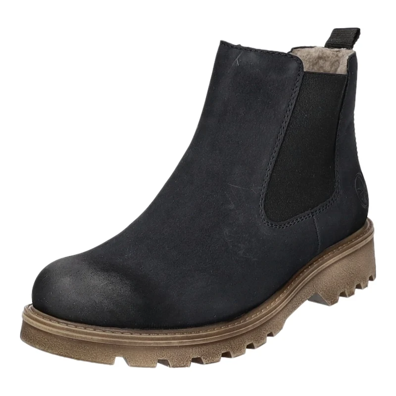 Rieker Schlupf-/Reißverschlußstiefelette Warmfutter bis 35mm Absatz (casual)