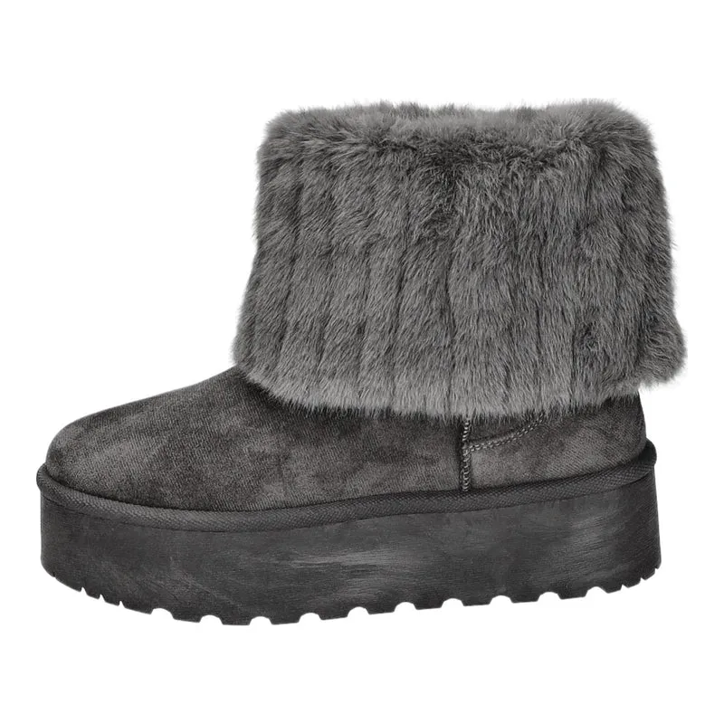 SDS Schlupf-/Reißverschlußstiefelette Warmfutter bis 35mm Absatz (casual)