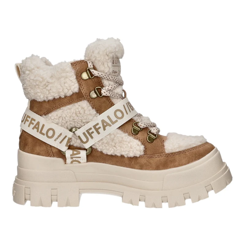 Buffalo Schnürstiefelette Warmfutter bis 35mm Absatz (casual) ASPHA COM MID WARM