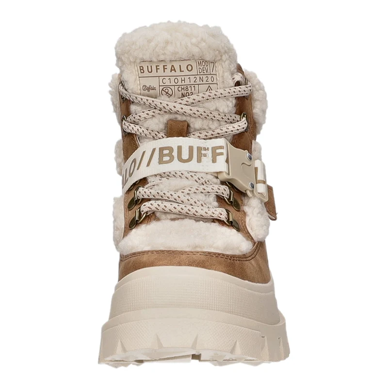 Buffalo Schnürstiefelette Warmfutter bis 35mm Absatz (casual) ASPHA COM MID WARM