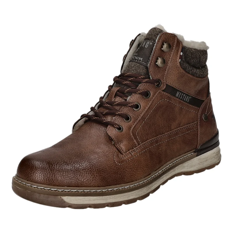 MUSTANG Schnürstiefelette Warmfutter Freizeit (casual)
