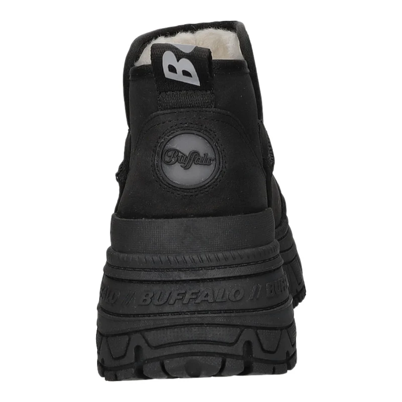Buffalo Schlupf-/Reißverschlußstiefelette Warmfutter bis 35mm Absatz (casual) Fusion Slip On Lo Wa