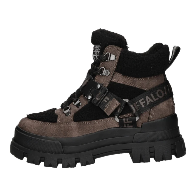 Buffalo Schnürstiefelette Warmfutter bis 35mm Absatz (casual) ASPHA COM MID WARM