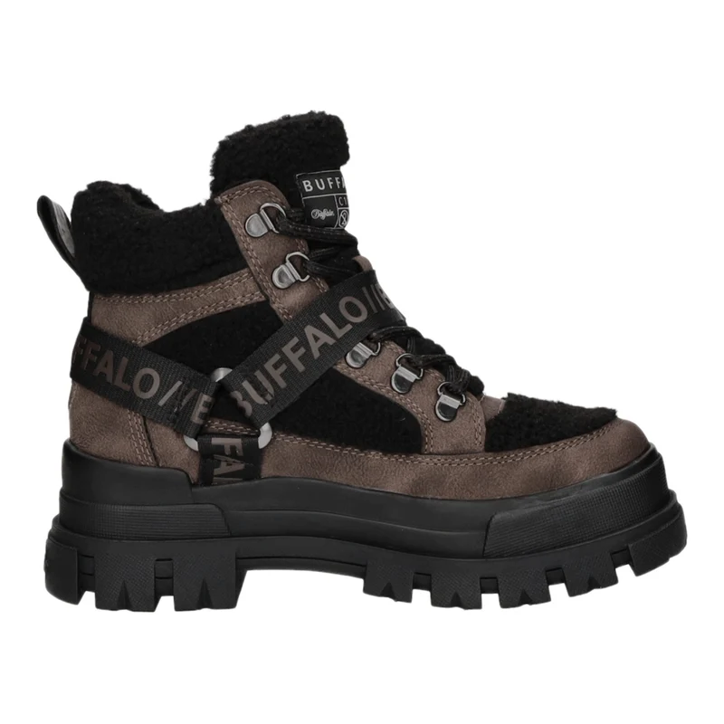 Buffalo Schnürstiefelette Warmfutter bis 35mm Absatz (casual) ASPHA COM MID WARM