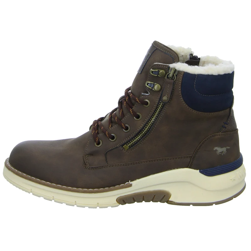 MUSTANG Schnürstiefelette Warmfutter Freizeit (casual)