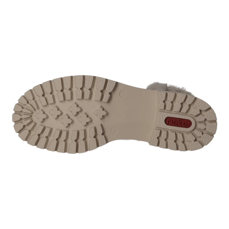 Rieker Schlupf-/Reißverschlußstiefelette Warmfutter bis 35mm Absatz (casual)