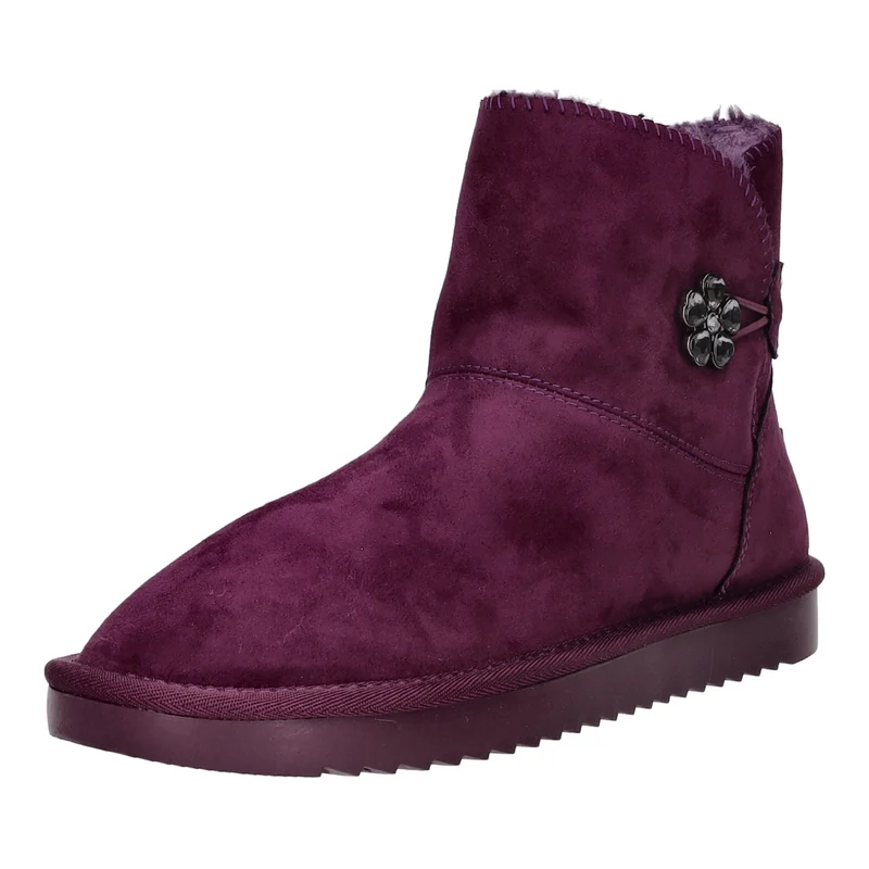 MARCO TOZZI Schlupf-/Reißverschlußstiefelette Warmfutter bis 35mm Absatz (casual)