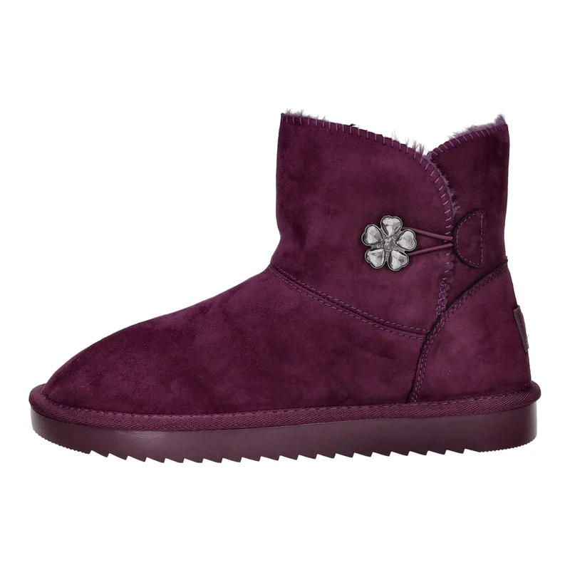 MARCO TOZZI Schlupf-/Reißverschlußstiefelette Warmfutter bis 35mm Absatz (casual)