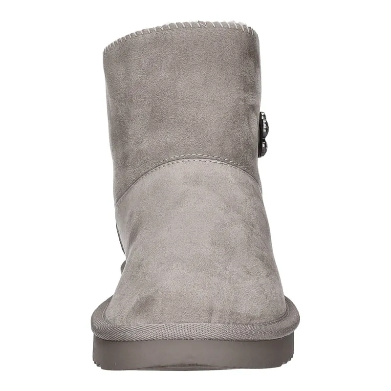 MARCO TOZZI Schlupf-/Reißverschlußstiefelette Warmfutter bis 35mm Absatz (casual)