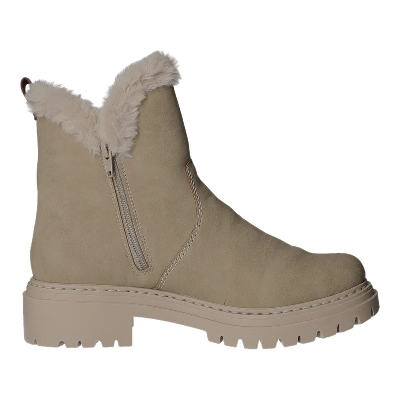 Rieker Schlupf-/Reißverschlußstiefelette Warmfutter bis 35mm Absatz (casual)