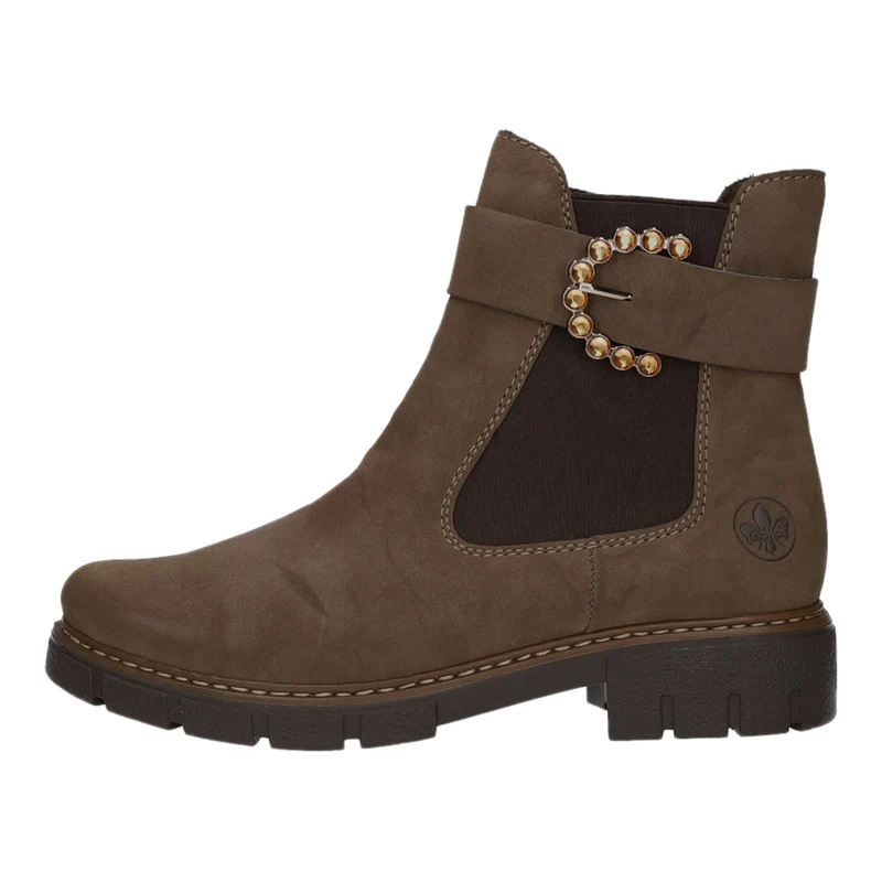 Rieker Schlupf-/Reißverschlußstiefelette Kaltfutter bis 35mm Absatz (casual)