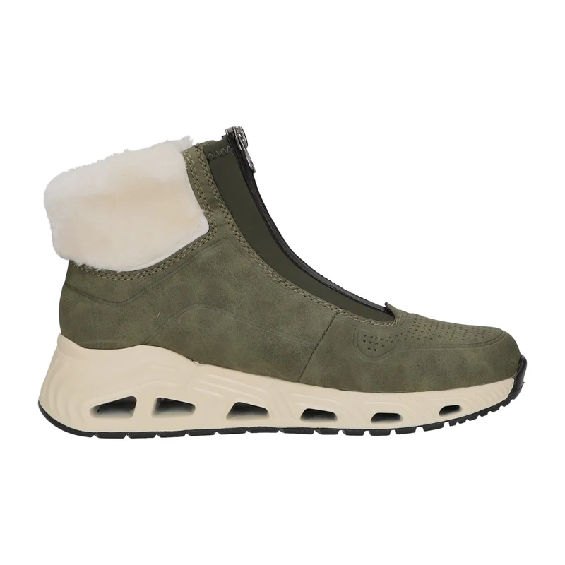 Rieker Schlupf-/Reißverschlußstiefelette Warmfutter bis 35mm Absatz (casual)