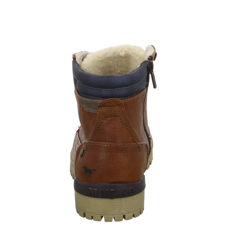 MUSTANG Schnürstiefelette Warmfutter Freizeit (casual)