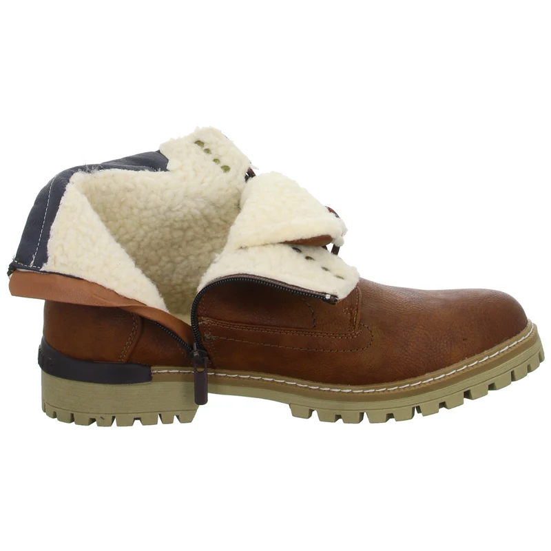 MUSTANG Schnürstiefelette Warmfutter Freizeit (casual)