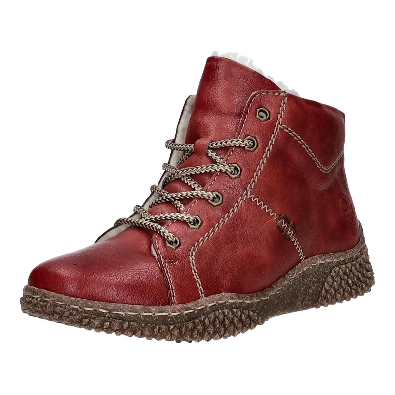 Rieker Schnürstiefelette Warmfutter bis 35mm Absatz (casual)