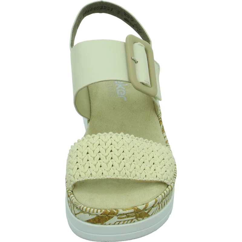 Rieker Keil Sandalette ab 30mm Sohlenhöhe