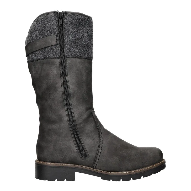 Rieker Langschaftstiefel Warmfutter bis 35mm Absatz (casual)