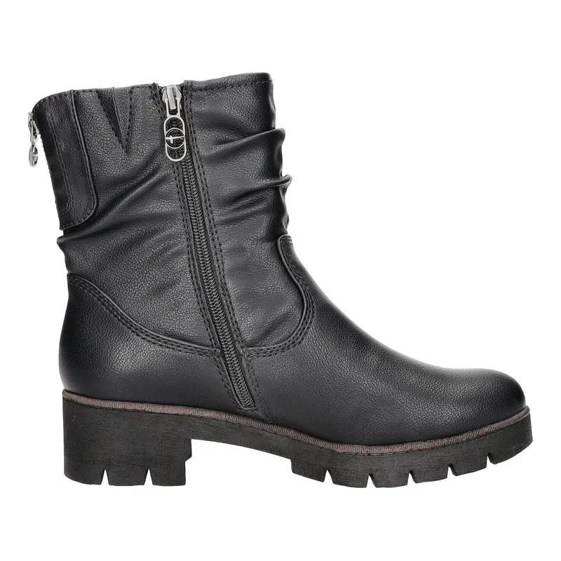 Tamaris Schlupf-/Reißverschlußstiefelette Warmfutter ab 35mm Absatz