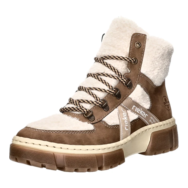 Rieker Schnürstiefelette Warmfutter bis 35mm Absatz (casual)