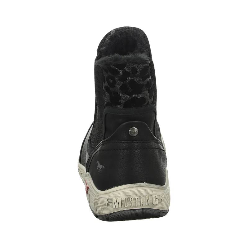 MUSTANG Schlupf-/Reißverschlußstiefelette Warmfutter bis 35mm Absatz (casual)