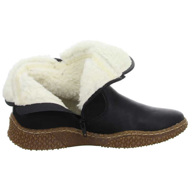 Rieker Schlupf-/Reißverschlußstiefelette Warmfutter bis 35mm Absatz (casual)