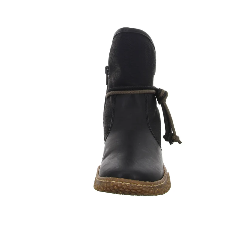 Rieker Schlupf-/Reißverschlußstiefelette Warmfutter bis 35mm Absatz (casual)