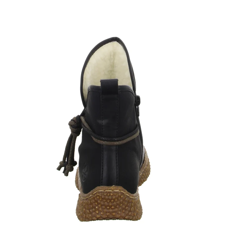 Rieker Schlupf-/Reißverschlußstiefelette Warmfutter bis 35mm Absatz (casual)