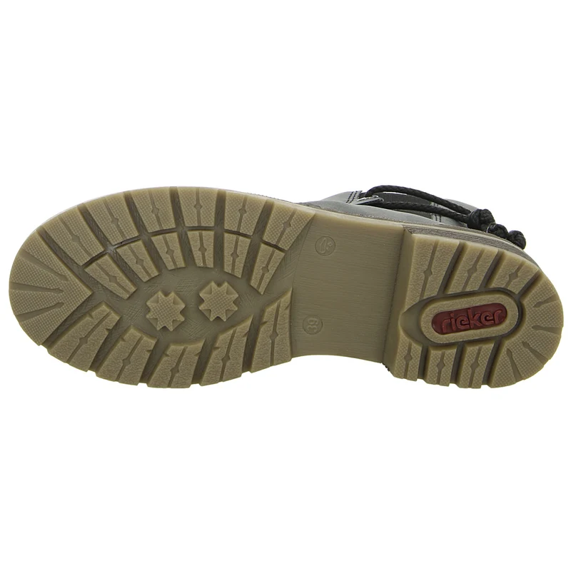 Rieker Schlupf-/Reißverschlußstiefelette Warmfutter bis 35mm Absatz (casual)