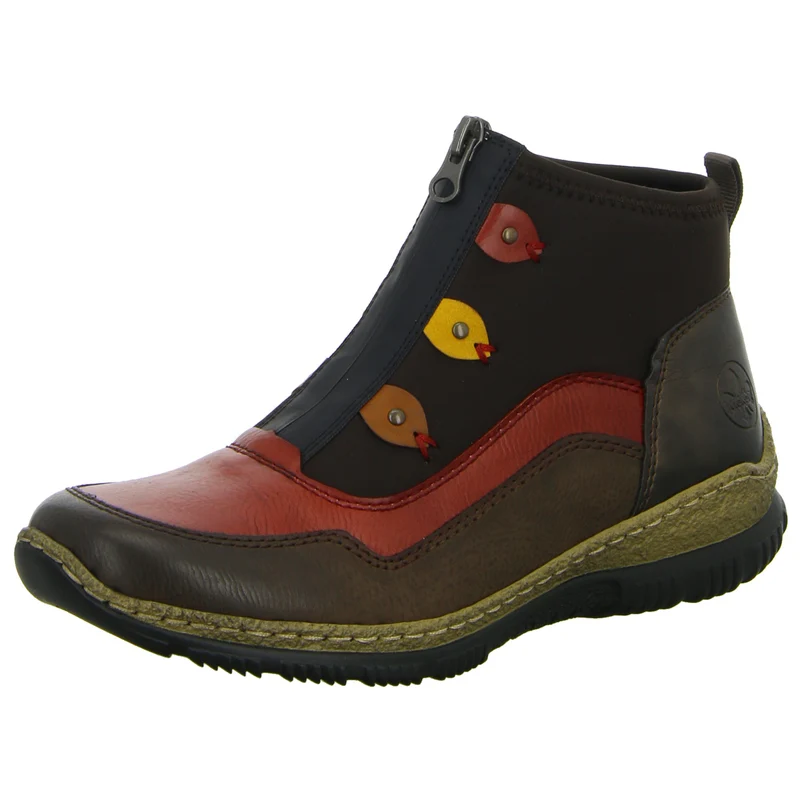 Rieker Schlupf-/Reißverschlußstiefelette Kaltfutter bis 35mm Absatz (casual)