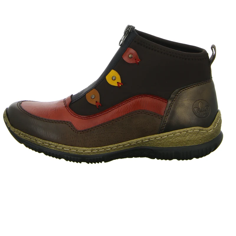 Rieker Schlupf-/Reißverschlußstiefelette Kaltfutter bis 35mm Absatz (casual)