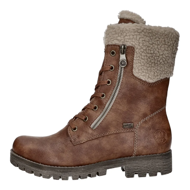 Rieker Schnürstiefelette Warmfutter bis 35mm Absatz (casual)