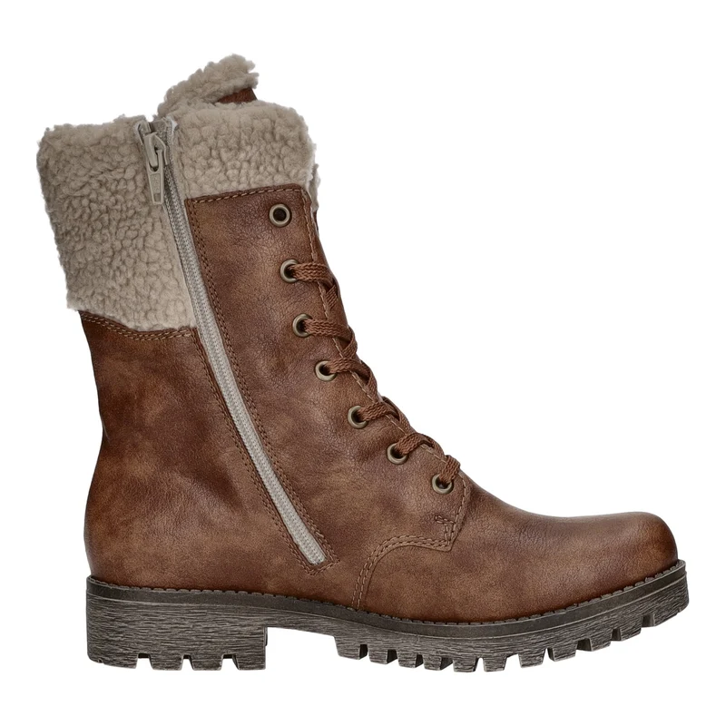 Rieker Schnürstiefelette Warmfutter bis 35mm Absatz (casual)