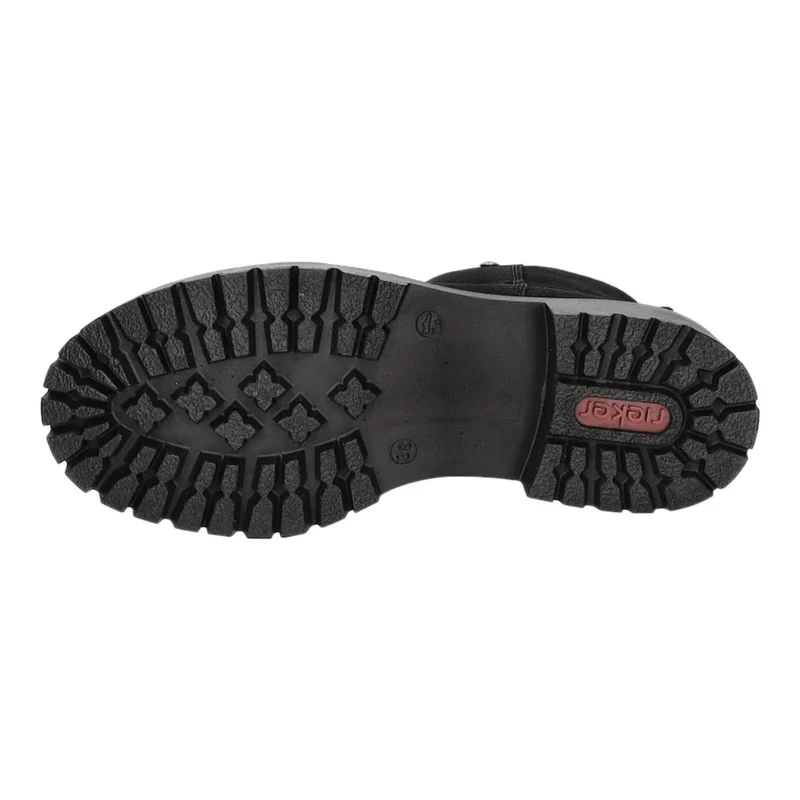 Rieker Schlupf-/Reißverschlußstiefelette Warmfutter bis 35mm Absatz (casual)